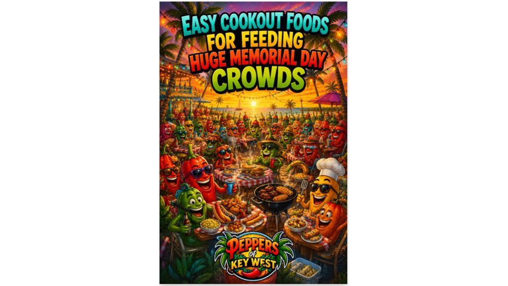 Easy Memorial Day cookout foods including burgers, hot dogs, BBQ chicken, side dishes, and smoky backyard BBQ recipes