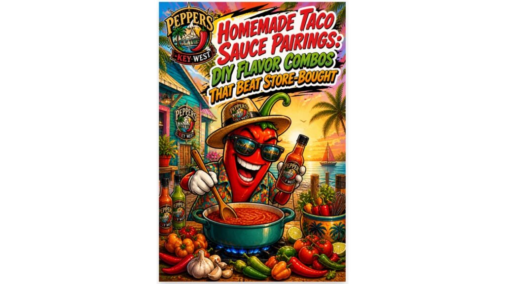 Homemade taco sauce pairings with spicy smoky sweet and creamy DIY taco sauce combinations for beef chicken and fish tacos