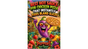 best hot sauce for chicken pizza with peppers of key west hot sauce enhancing chicken pizza flavor with balanced heat and bright toppings