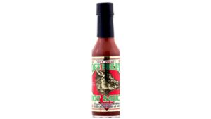 Hog’s Breath Red Hot Sauce classic cayenne pepper hot sauce bottle