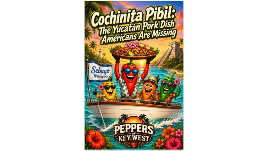 Authentic Cochinita Pibil with slow-roasted Yucatán pork, pickled red onions and warm corn tortillas