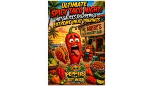Ultimate spicy taco night featuring hot sauces, fresh peppers, fiery taco toppings and extreme heat pairings for serious spice lovers